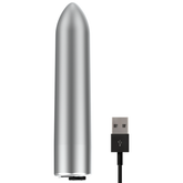 OHMAMA - BOLA VIBRADORA 10 MODOS DE VIBRACIÓN PLATA